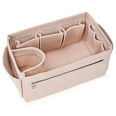 Felt Cosmetic Bag Handbag Organizer Insert Travel Purse Makeup Organizers