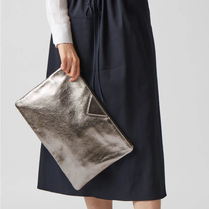 Retro A4 Briefcase Clutch Bag Envelope Handbags Lady Handbags