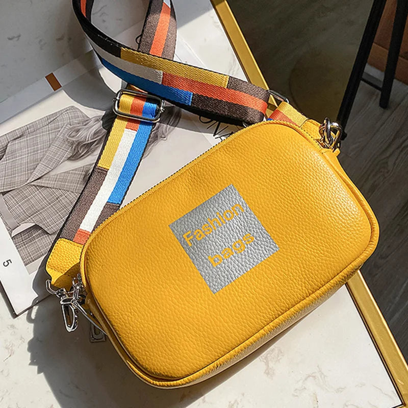 Soft Leather Women Handbag Crossbody Shoulder Bag