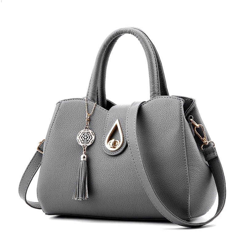 Women Handbag PU Leather Shoulder Bag Totes
