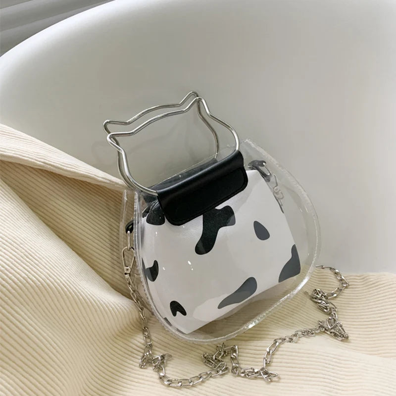 Female Jelly Beach Bag One Shoulder Messenger Bag