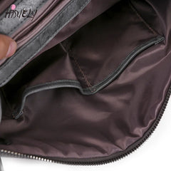 Leather Envelope Clutch Bag Zipper Evening Bag Women's Handbag