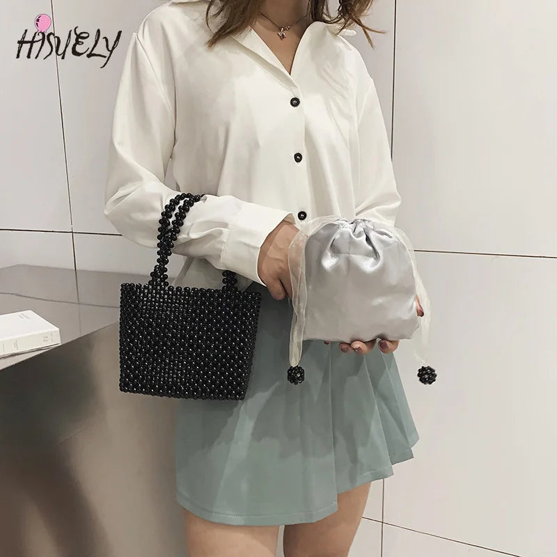 Stylish Women PU Leather Handbags Bucket Shoulder Messenger Bag