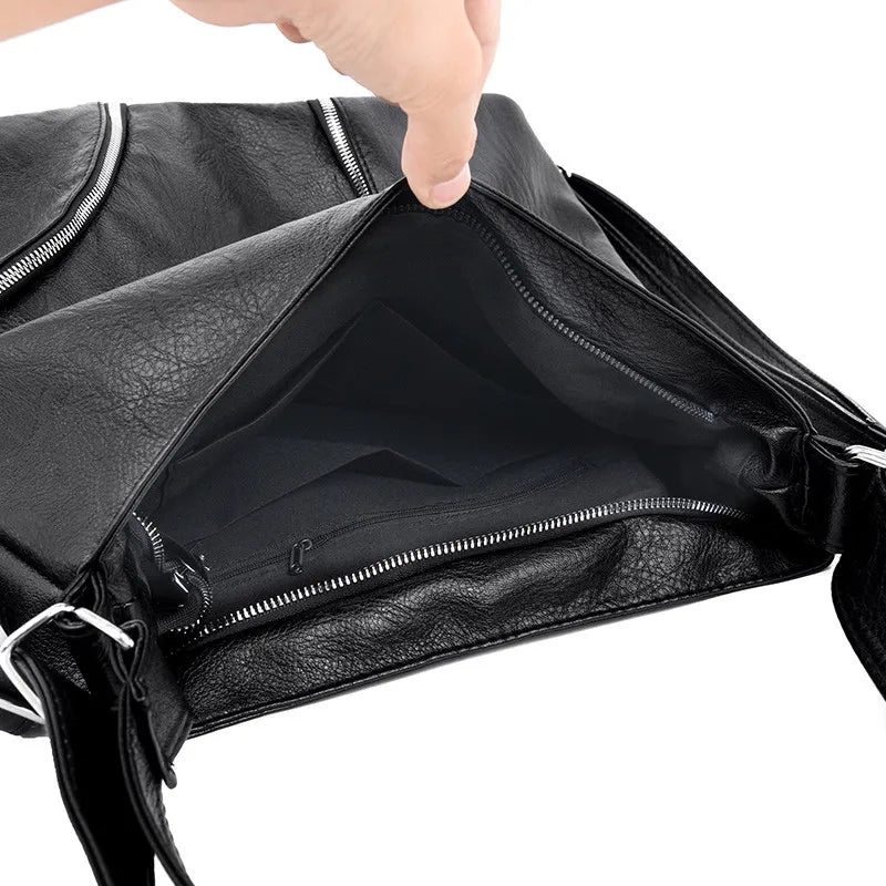 Vintage Top-handle Bag Women Hobos Multifunction Messenger Shoulder Bag