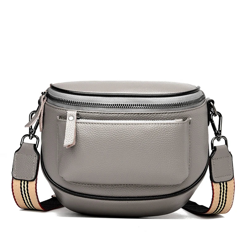 Vintage Leather Tote Bag Large Capacity Women Handbag