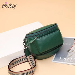 Vintage Leather Tote Bag Large Capacity Women Handbag