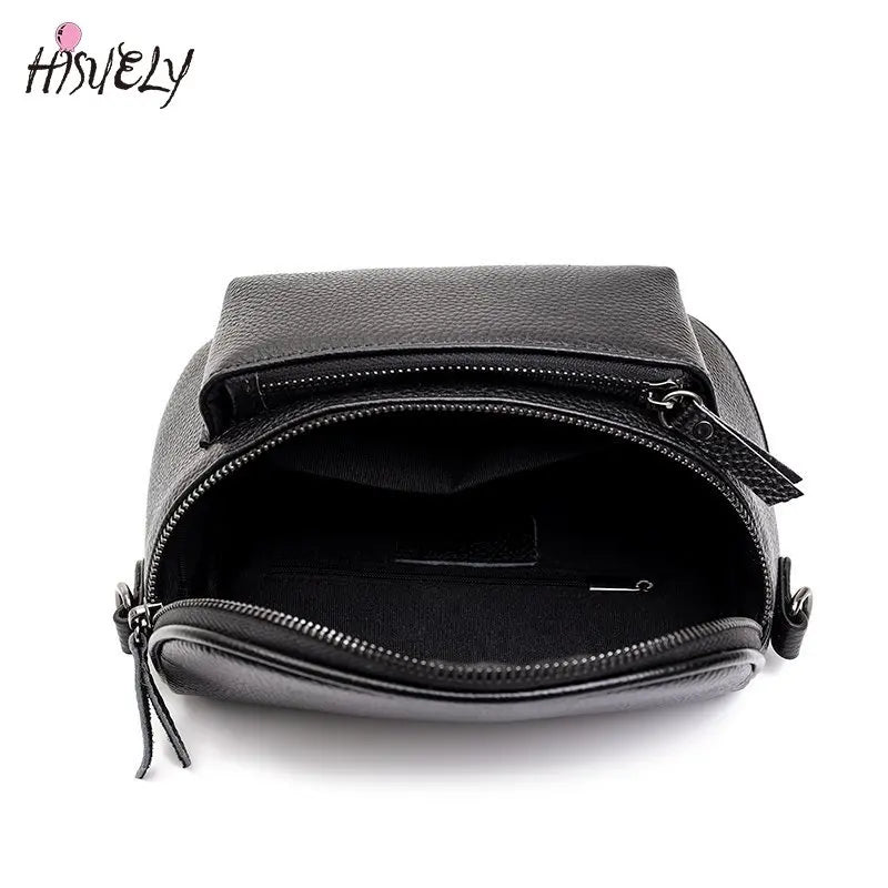 Vintage Leather Tote Bag Large Capacity Women Handbag