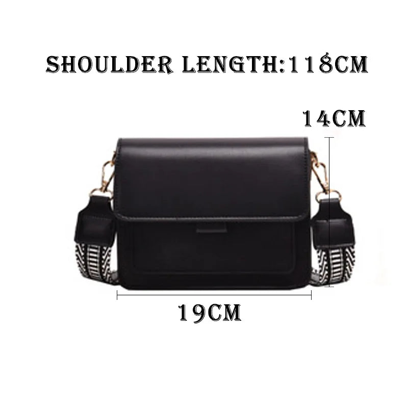 French Vintage Women Shoulder Bag Flap Panelled Small Girl Bag