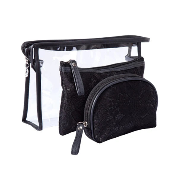 3-in-1 Travel Bag Set Portable Organizer Toiletry Bag