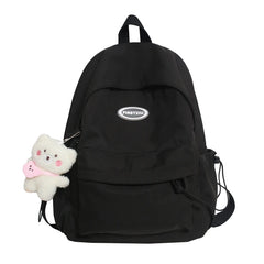 Waterproof Nylon Women Backpack Casual School Bag For Teenage Girls Shoulder Bag