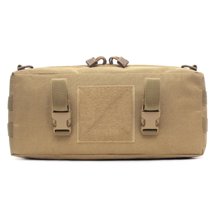 Tactical Camo Expansion Bag for Army Fans with Waterproof Medical Pouch