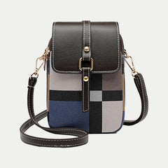 Small Crossbody Messenger Bag Women Shoulder Mini PU Leather Phone Package Purse
