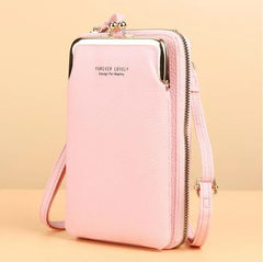 Mini Matte Leather Small Crossbody Bag Women Shoulder Messenger Clutch Purse