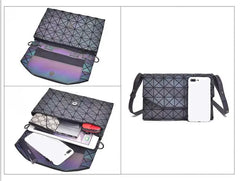 Luminous Geometric Crossbody Shoulder Bag