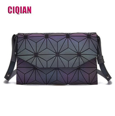 Luminous Geometric Crossbody Shoulder Bag