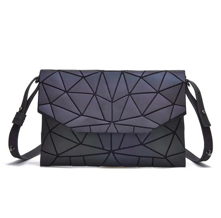 Luminous Geometric Crossbody Shoulder Bag