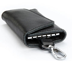 Multifunctional Faux Leather Key Case Holder Wallet