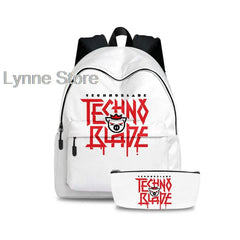 Technoblade Holiday Candy Cane Backpack for Teens