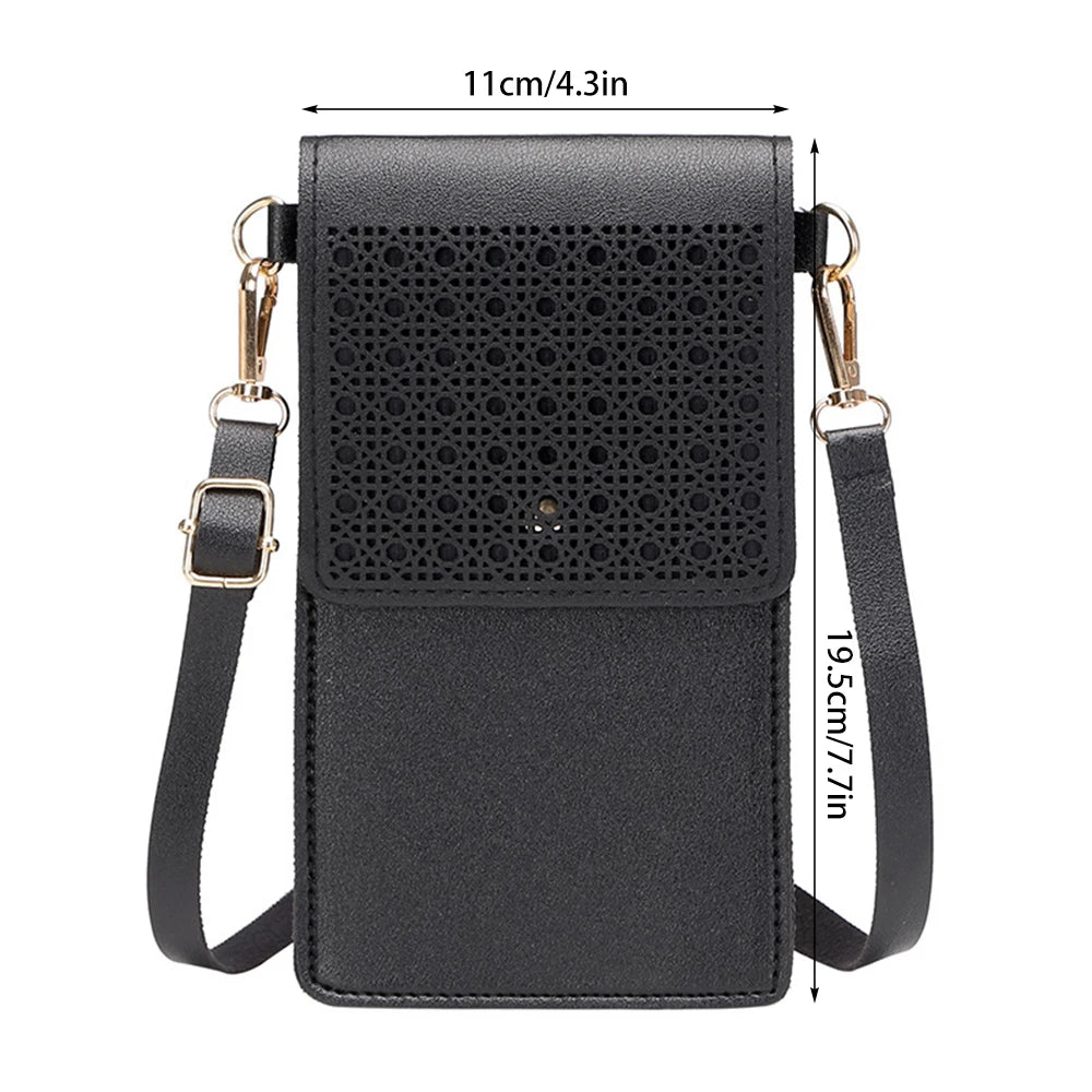 Women's Crossbody Phone Bag Touch Screen Cell Phone Purse Messenger
