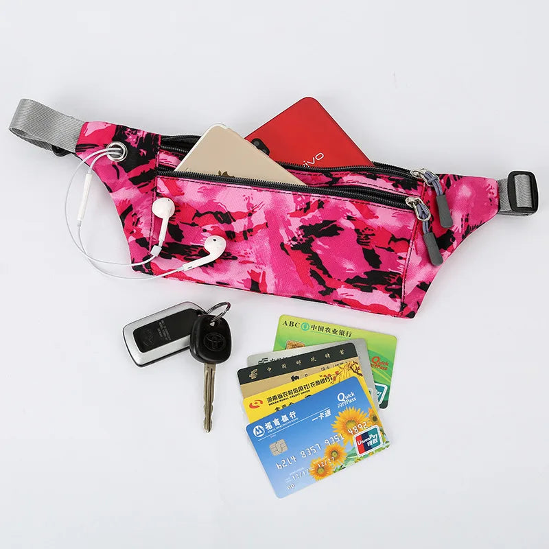 Camouflage Tactical Waist Pack Phone Belt Bag