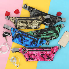 Camouflage Tactical Waist Pack Phone Belt Bag