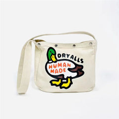Vintage Canvas Messenger Bag for Couples