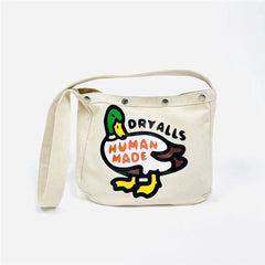 Canvas Duck Shoulder Messenger Bag Couple Casual Bag