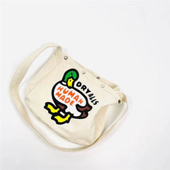 Canvas Duck Shoulder Messenger Bag Casual Bag