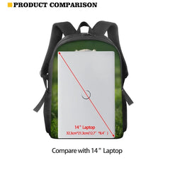 15 Inch Dog Printed School Bag Children Backpack Orthopedic Student Book Bag