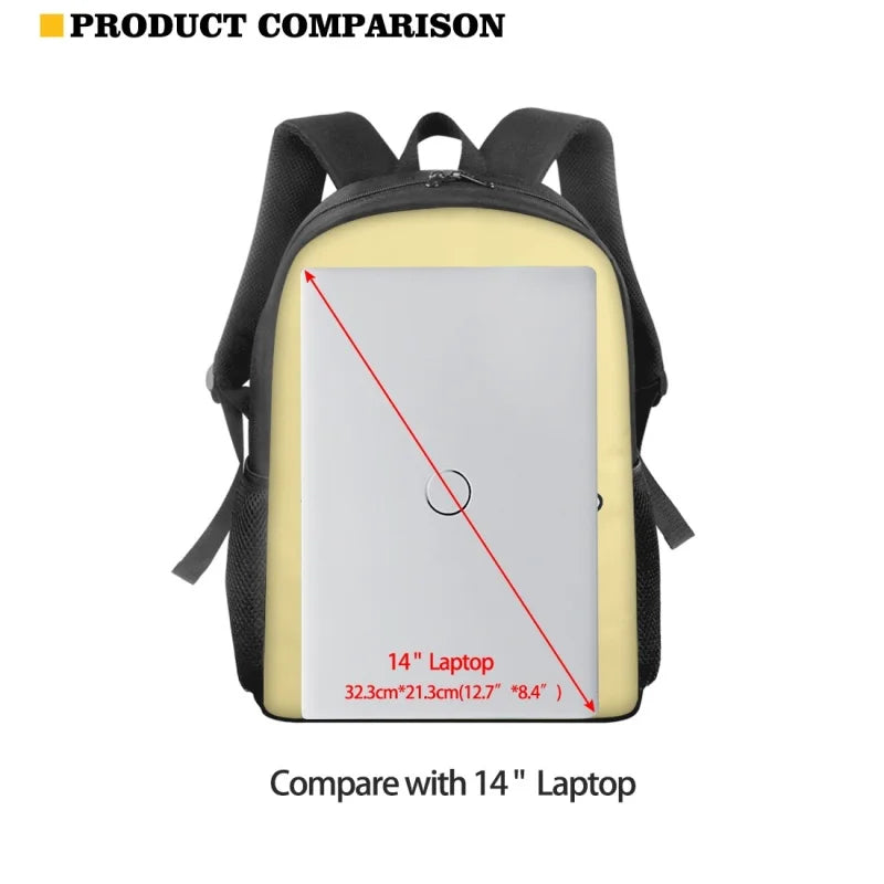 Backpack Laptop Bag School Gym Travel Boys Girls Children