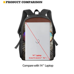 3D Print Children School Bags Boys Girls Backpack Kids Bookbag