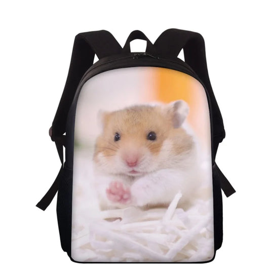 Floral Print School Backpack for Kids Women Laptop Bags Rucksack
