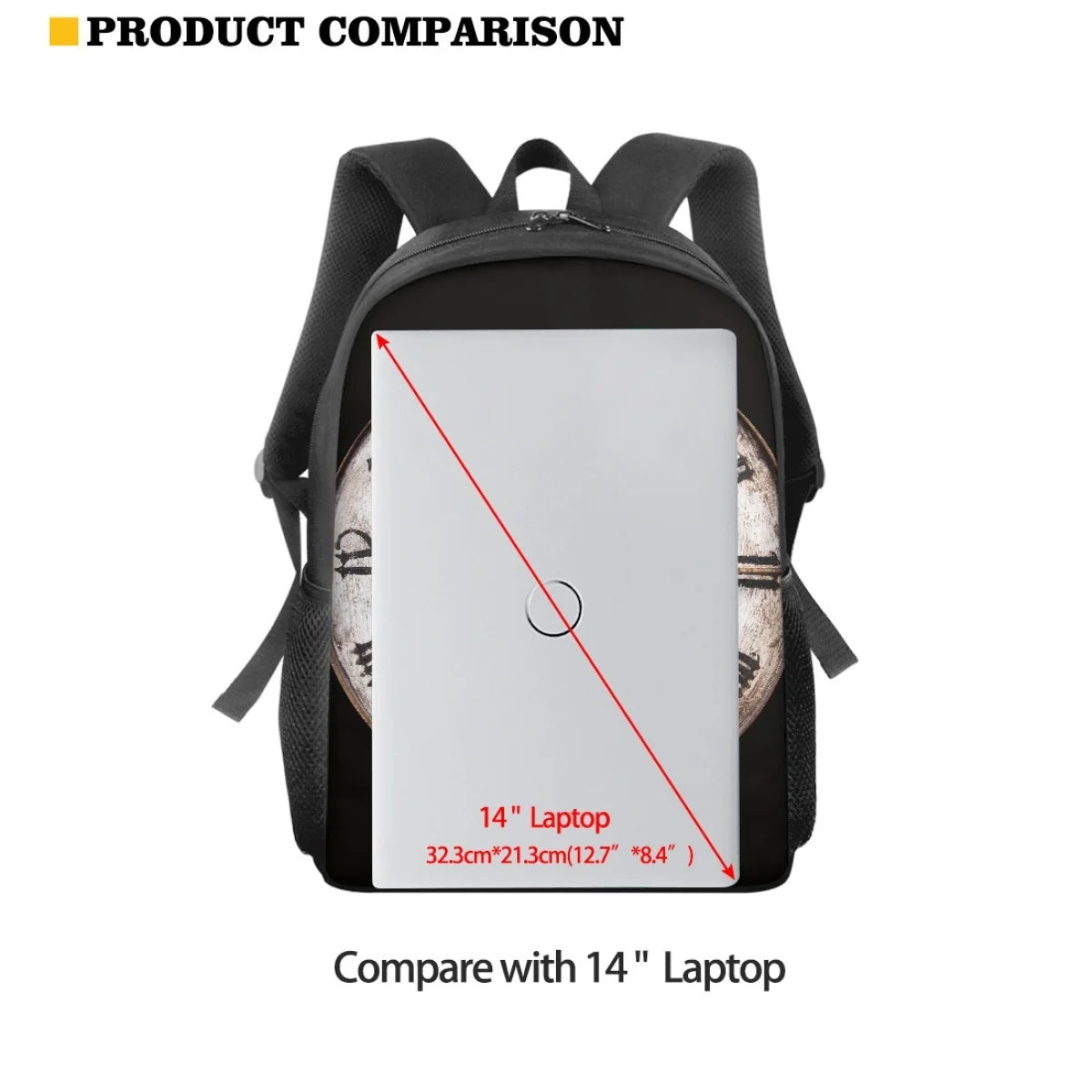 Print On Demand Travel Backpack for Kids and Teens