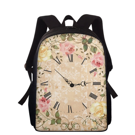 Teen Girls School Backpack 15 Inch Kids Large Bag Student Bagpack