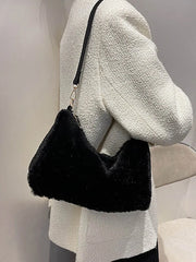 Plush Crossbody Bag Small Handbag for Women
