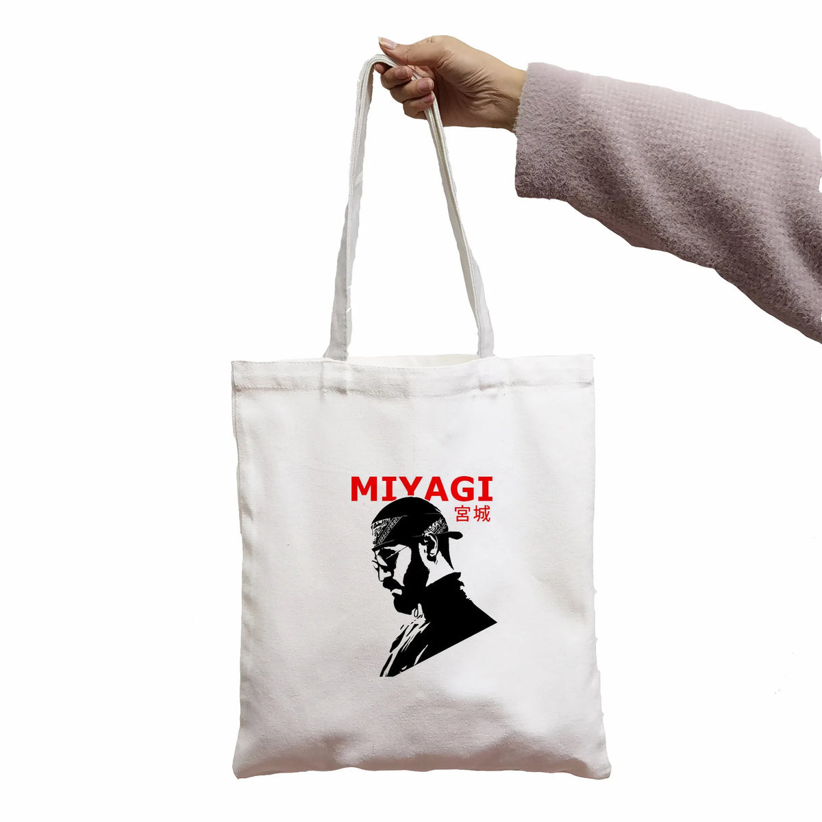 Harajuku Gothic Canvas Bag Horror Cartoon Large Capacity Shopper Bag