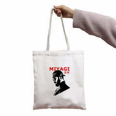 Harajuku Gothic Canvas Bag Horror Cartoon Large Capacity Shopper Bag