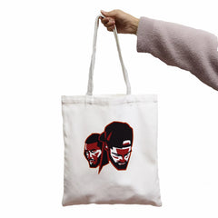 Harajuku Gothic Canvas Bag Horror Cartoon Large Capacity Shopper Bag