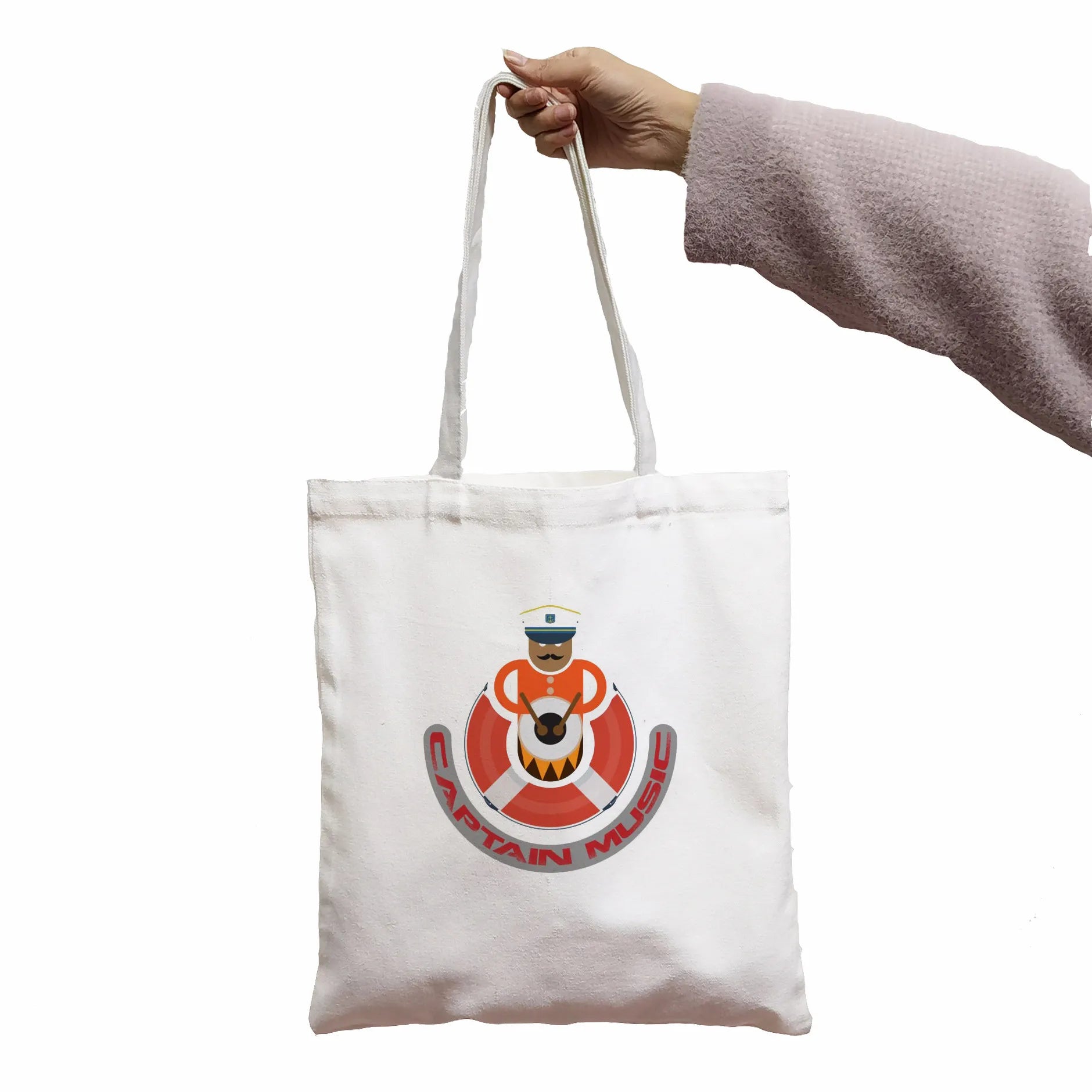 Harajuku Gothic Canvas Bag Horror Cartoon Large Capacity Shopper Bag