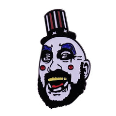 Halloween Clown Cartoon Brooch Backpack Hat Bag Collar Lapel Badges