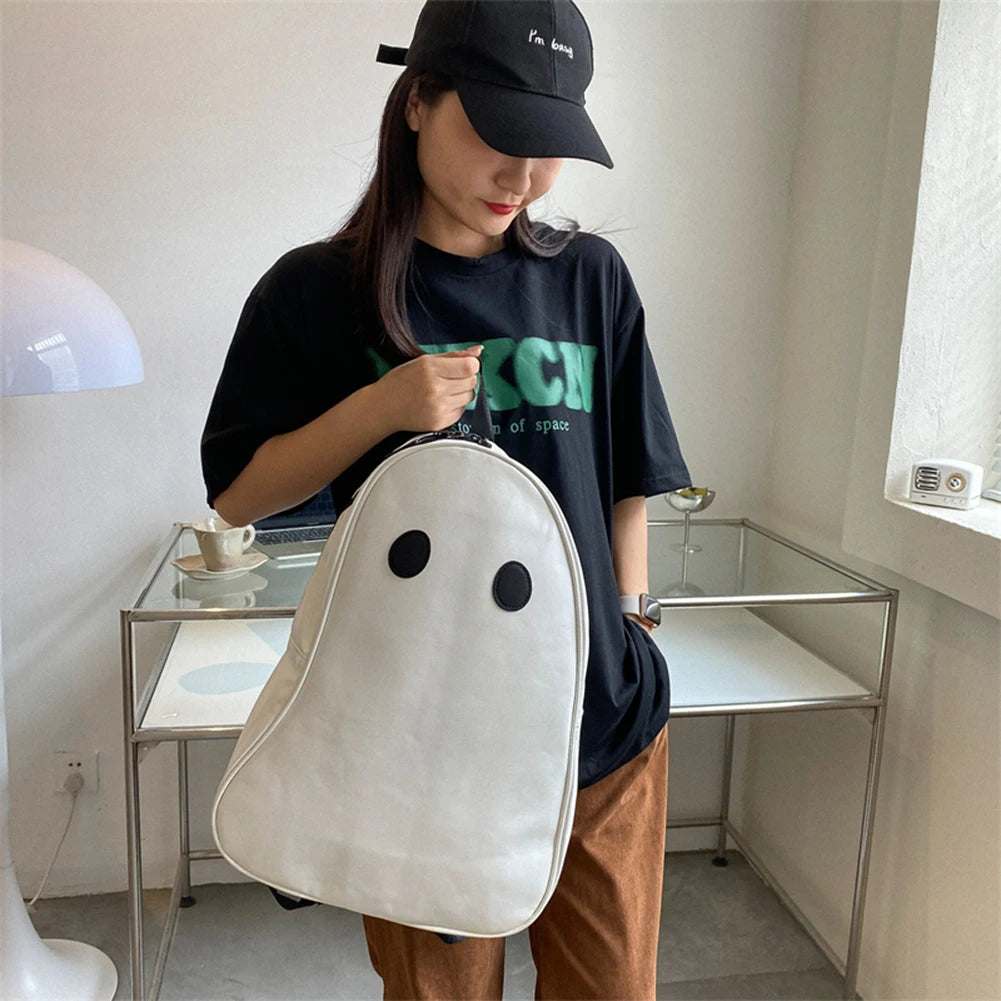 Halloween Ghost College Backpack Harajuku Shoulder Bag