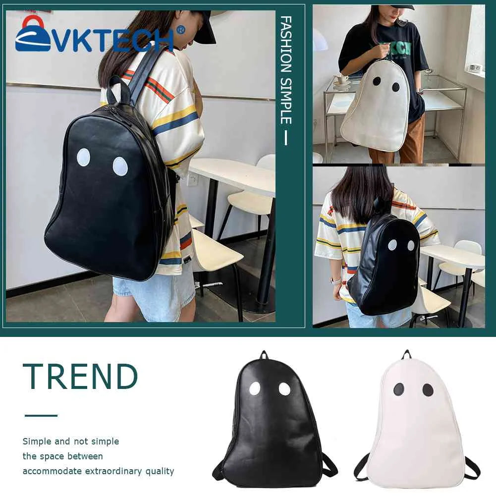 Halloween Ghost College Backpacks Women Men
