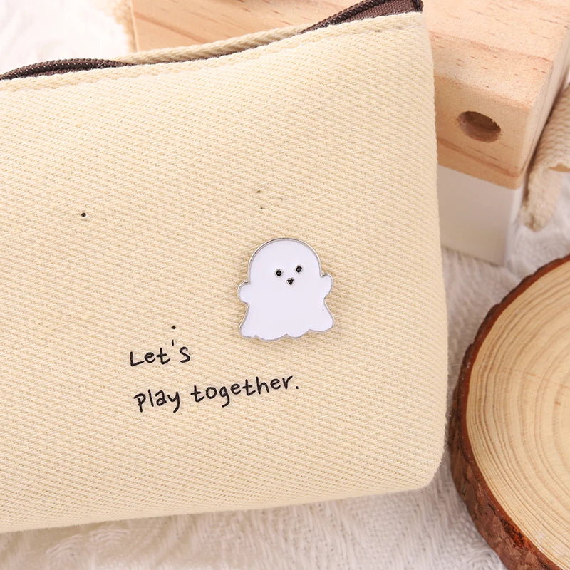 Halloween Ghost Enamel Pins Brooch Badges Lapel Pins Jewelry