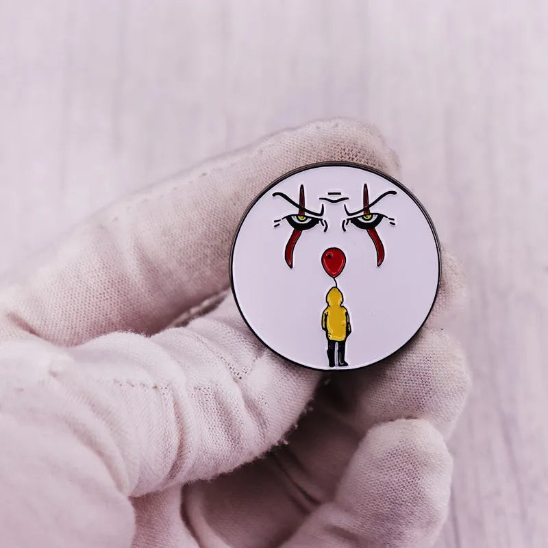 Halloween Horror Lapel Pins Enamel Pin Backpack Badges Backpack Accessories