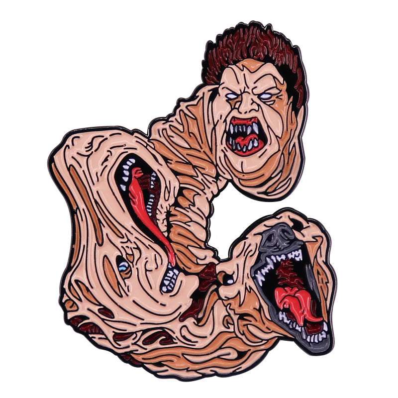 Halloween Horror Lapel Pins Enamel Pin Backpack Badges Backpack Accessories