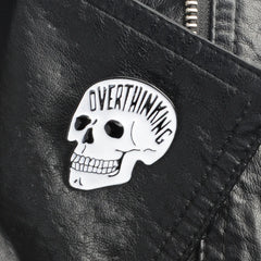 Gothic Halloween Skull Enamel Brooches Pins Collection