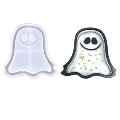 Halloween Pumpkin Bat Tray Silicone Mold for Epoxy Resin Casting