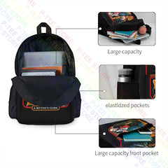 Halloween Safety Kids Funny Parody Michael Myers Slasher Large Capacity Backpack