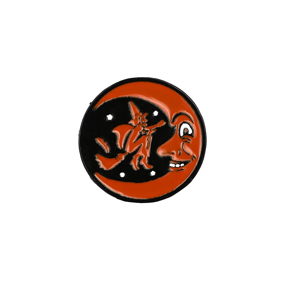 Alloy Halloween Ghosts Skulls Brooches Fun Accessories