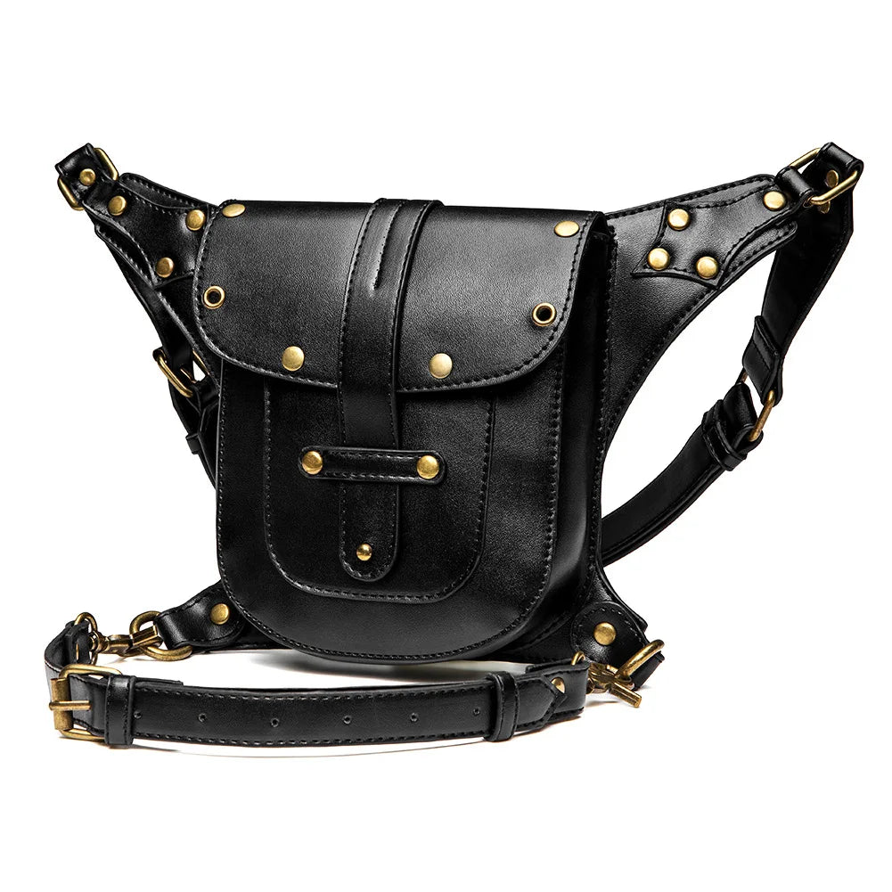 Halloween Messenger Bag Punk Tactical Waist Bag Fanny Pack